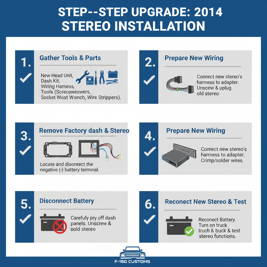 Step-by-Step Installation Process For Upgradation of 2014 F-150 Stereo