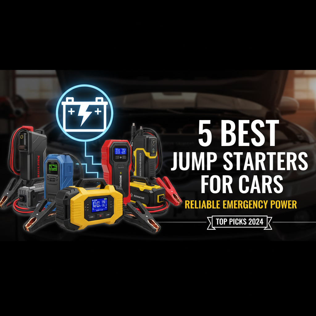 5 Best Jump Starter For Cars: Reliable Emergency Power