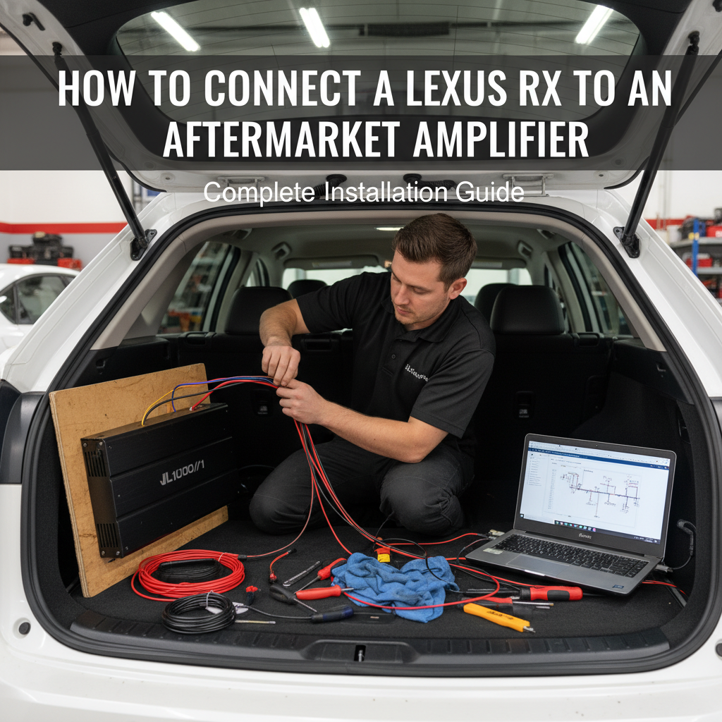How to Connect a Lexus RX to an Aftermarket Amplifier: Complete Installation Guide