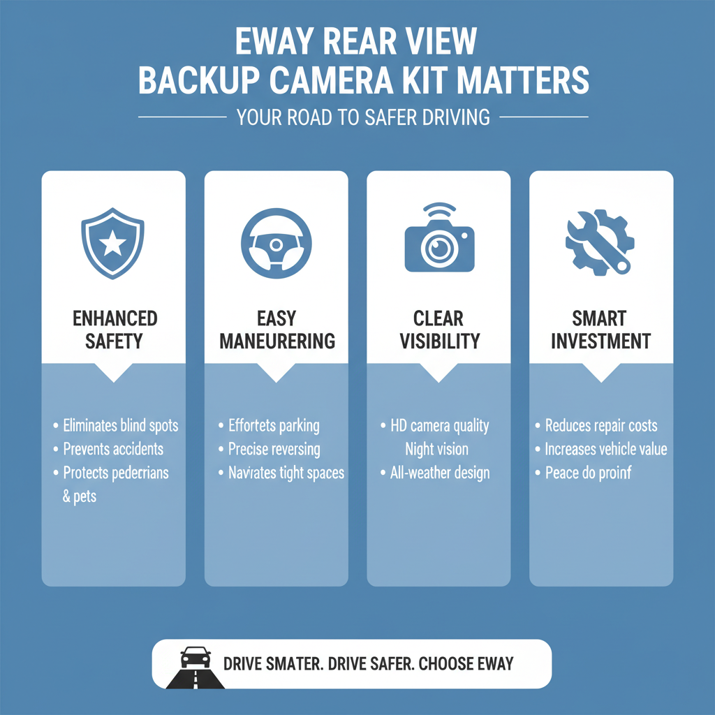 Why This Product Matters for EWAY Rear View Backup Camera Kit