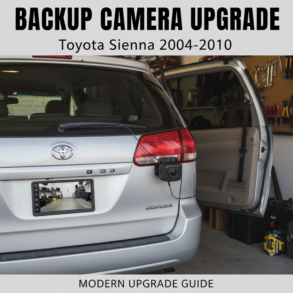 Backup Camera Review For Toyota Sienna 2004-2010: Modern Upgrade Guide