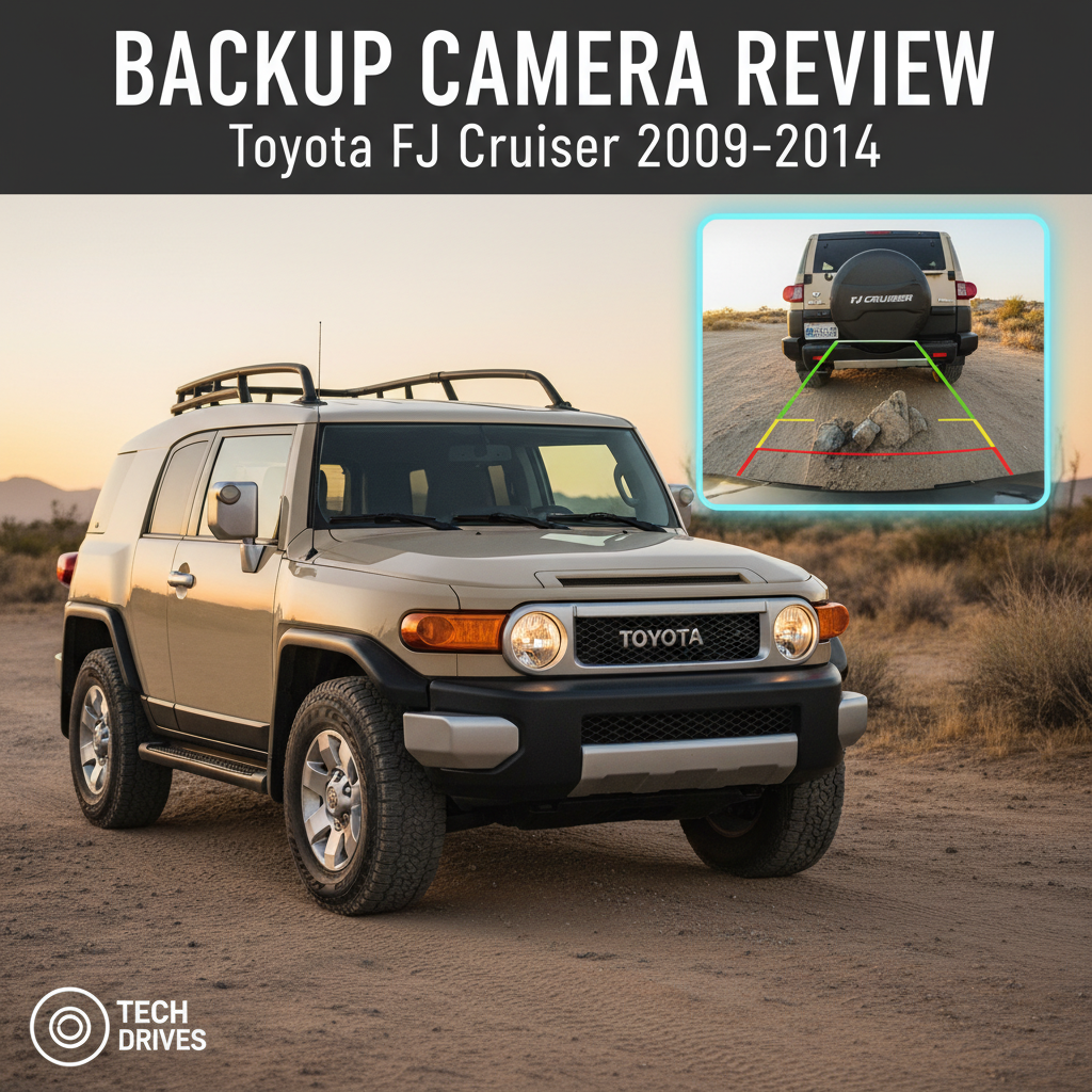 Backup Camera Review for Toyota FJ Cruiser 2009-2014