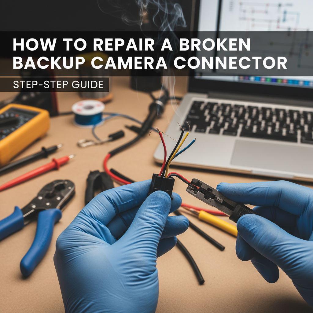 How to Repair a Broken Backup Camera Connector (Step-by-Step Guide)