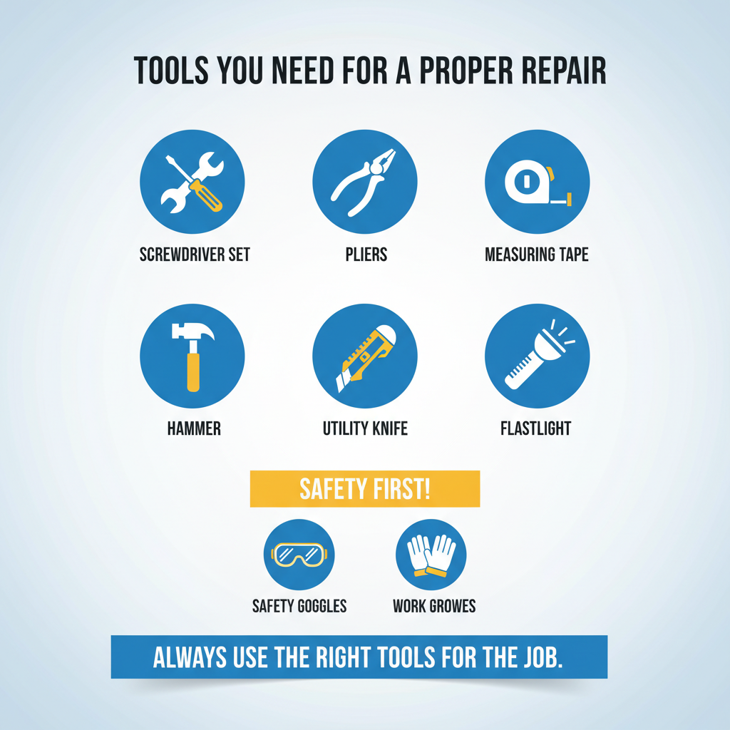 Tools You Need for a Proper Repair