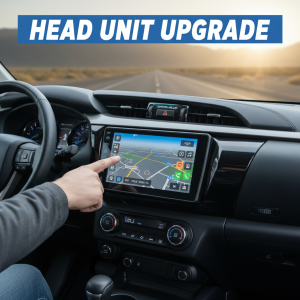Toyota Hilux Head Unit Upgrade