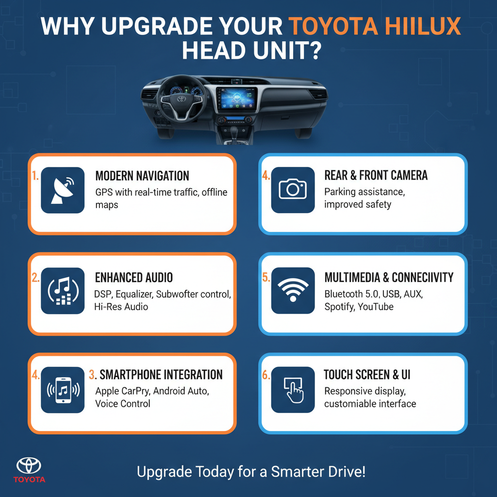 Why Upgrade Your Toyota Hilux Head Unit?