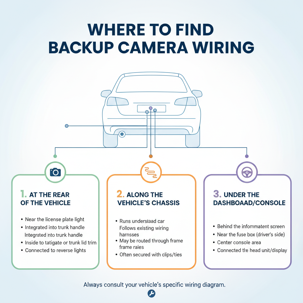 Where to Find the Backup Camera Wiring