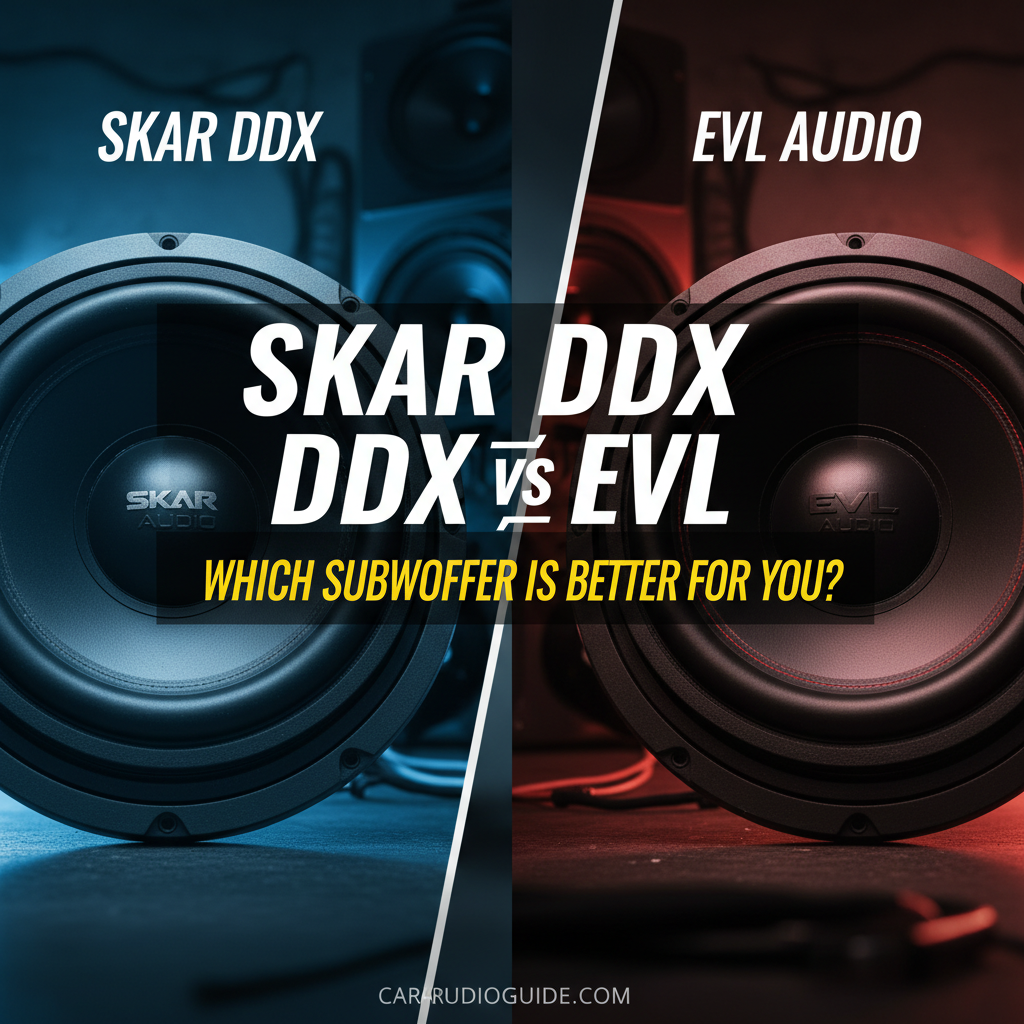Skar DDX vs EVL – Which Subwoofer is Better for You?