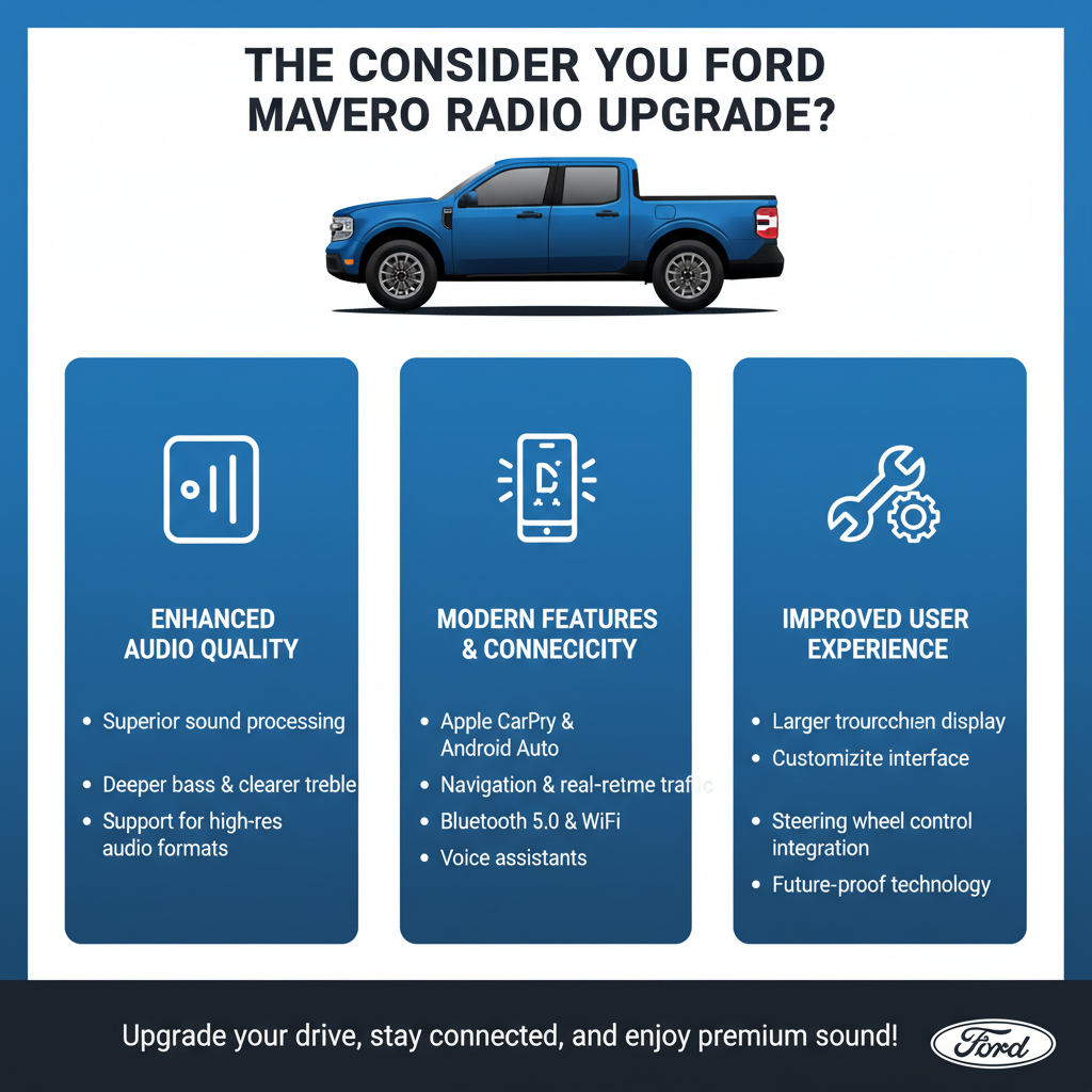 Why Consider a Ford Maverick Radio Upgrade