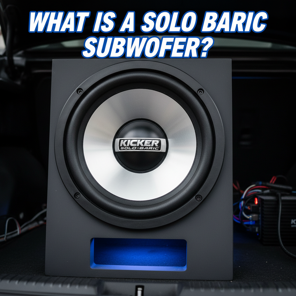 What is a Solo Baric Subwoofer?