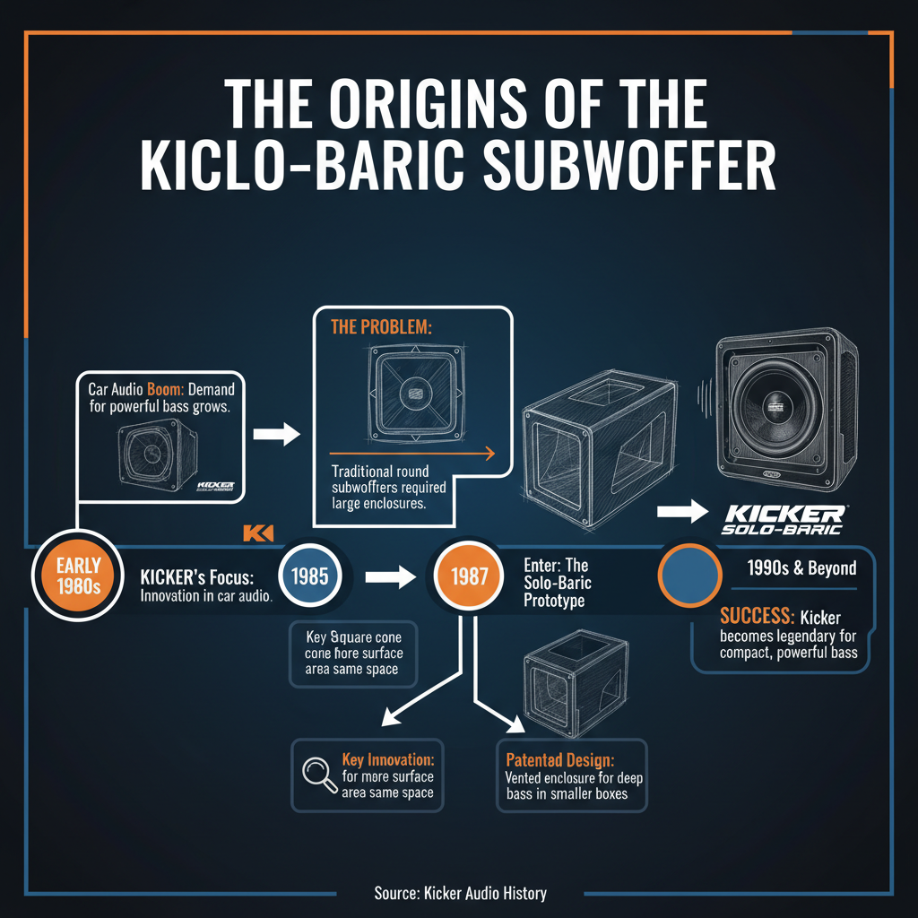 The Origins of the Kicker Solo Baric Subwoofer